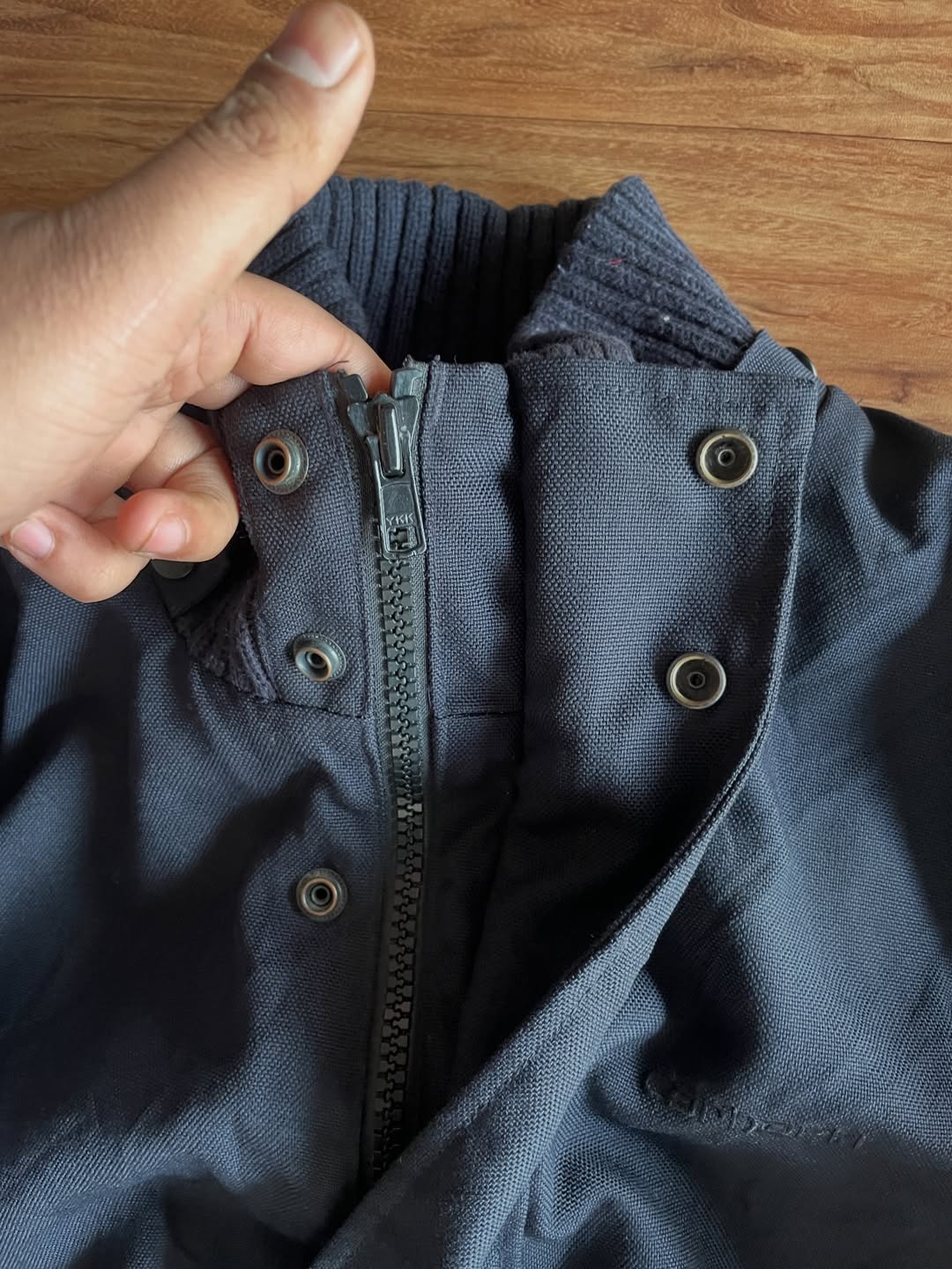 carhartt ranger navy blue jacket