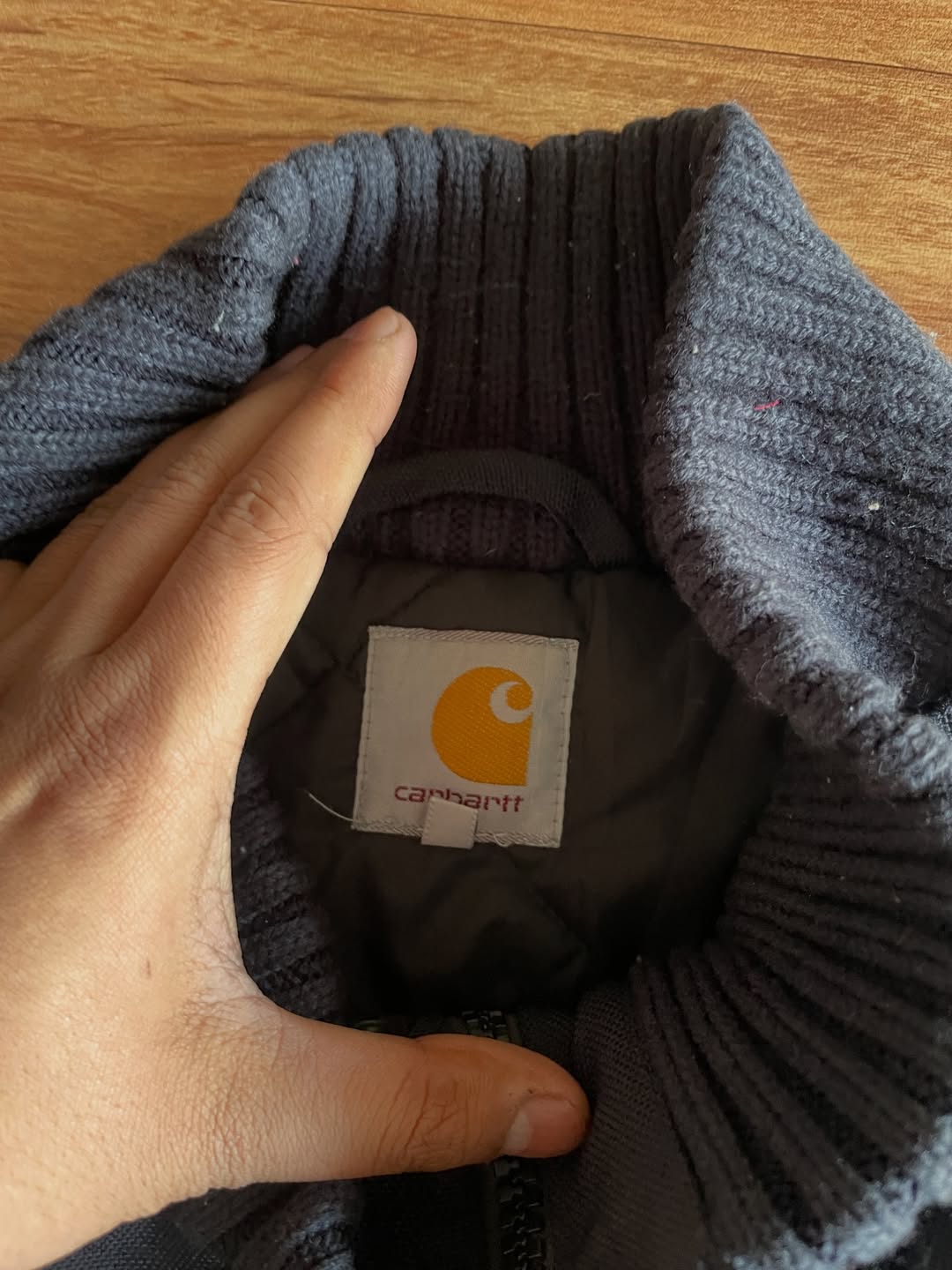 carhartt ranger navy blue jacket