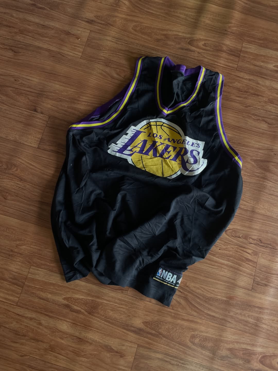 nba lakers black jersey