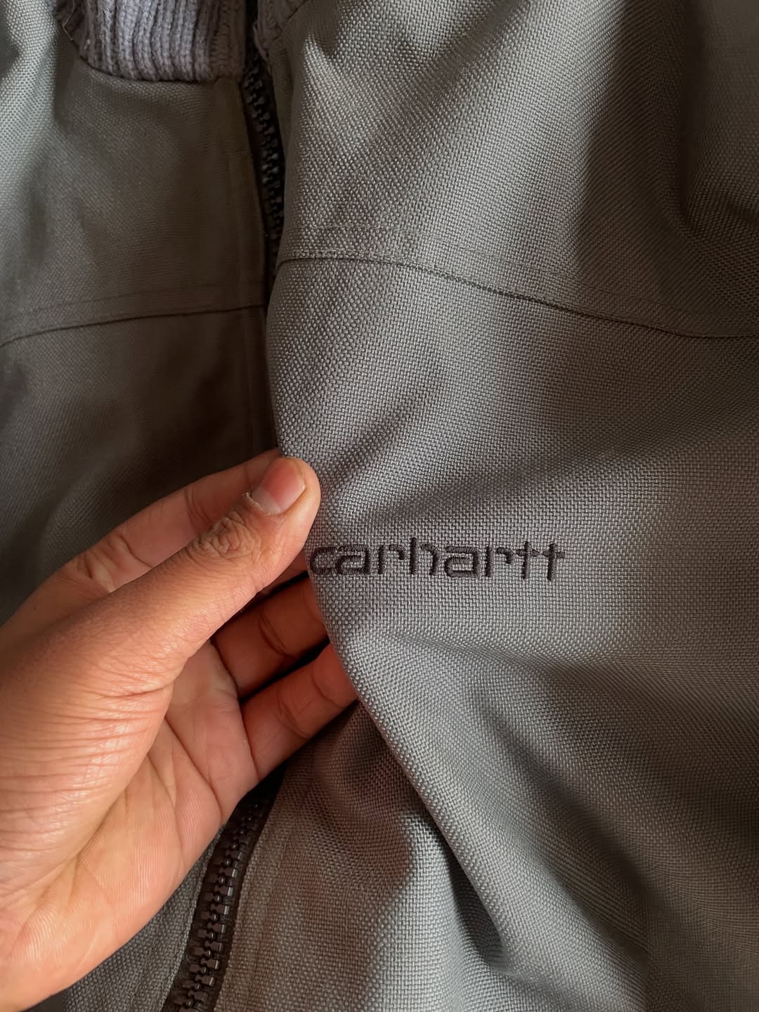 Carhartt Cordura grey bomber