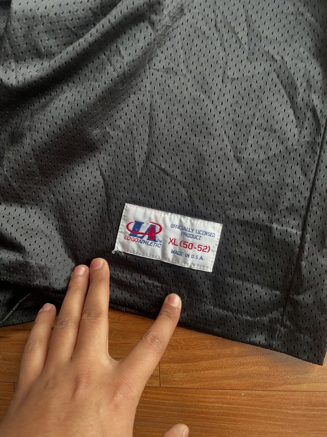 black jersey
