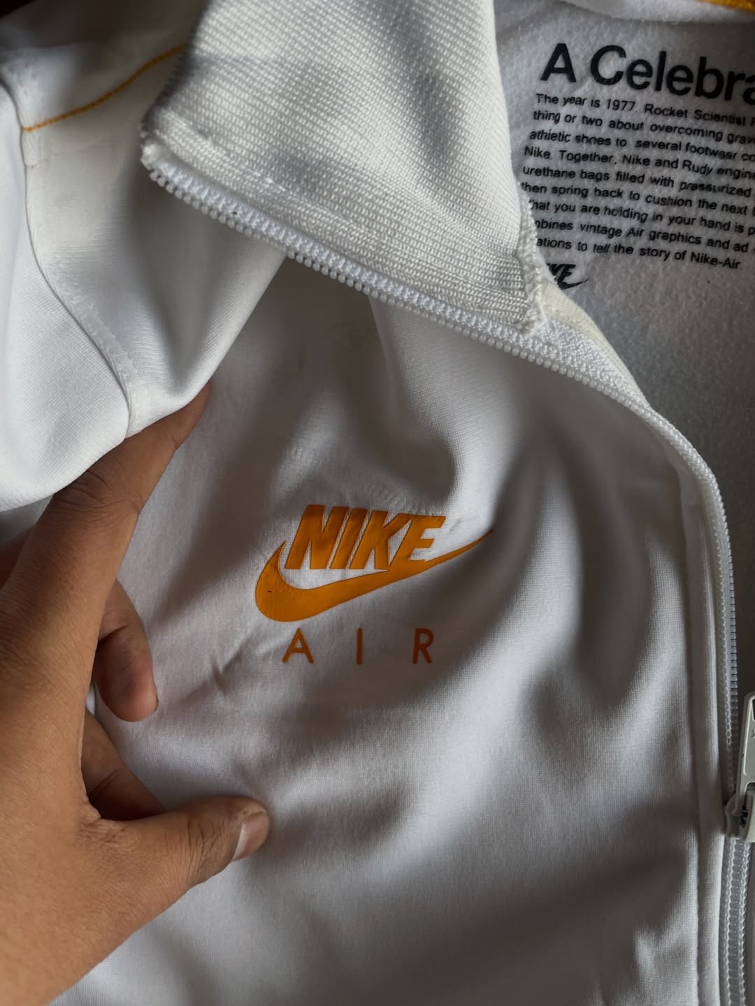 white jacket