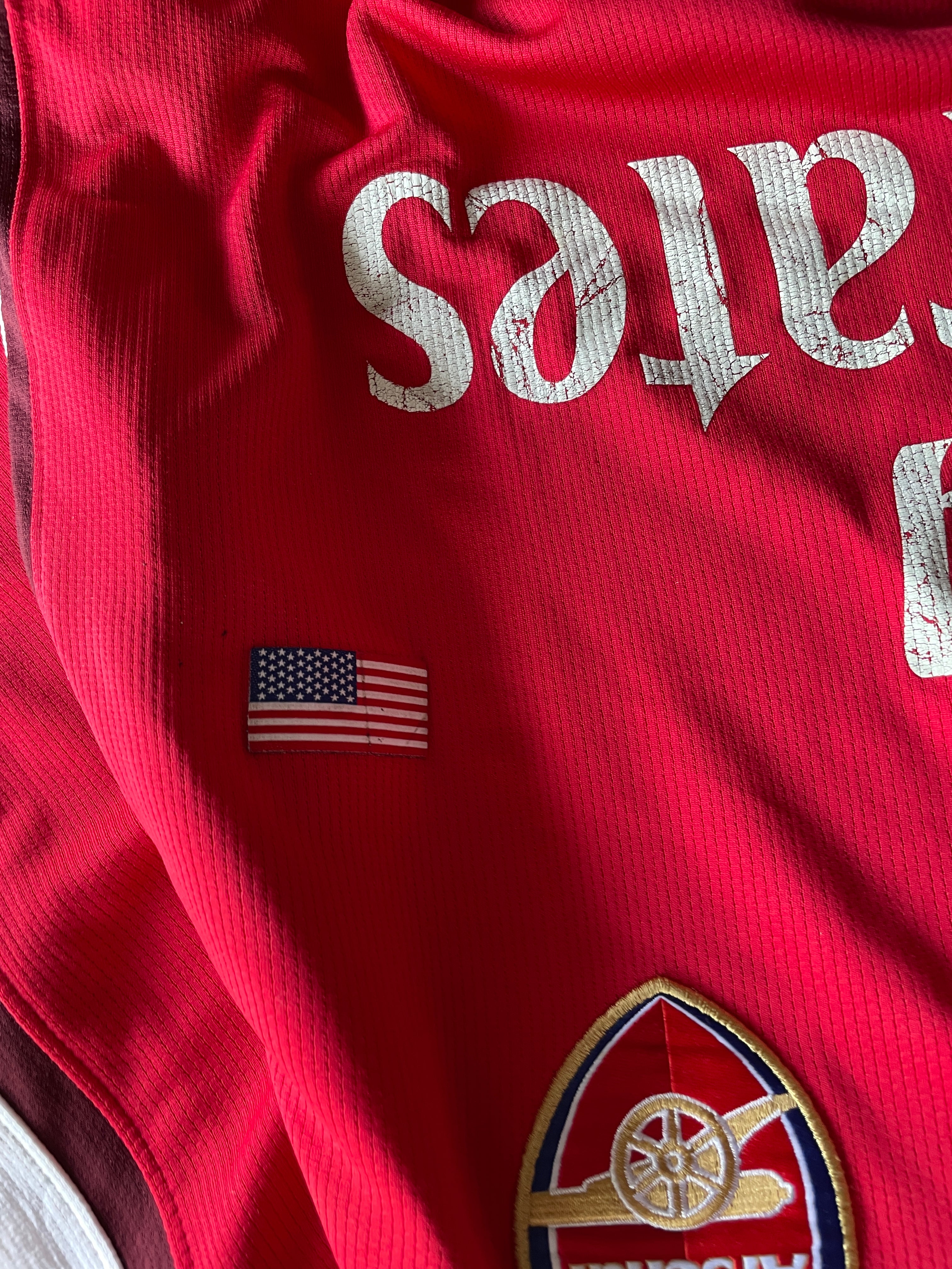 ARSENAL LONDON 2008 2009 HOME FOOTBALL SHIRT SOCCER JERSEY