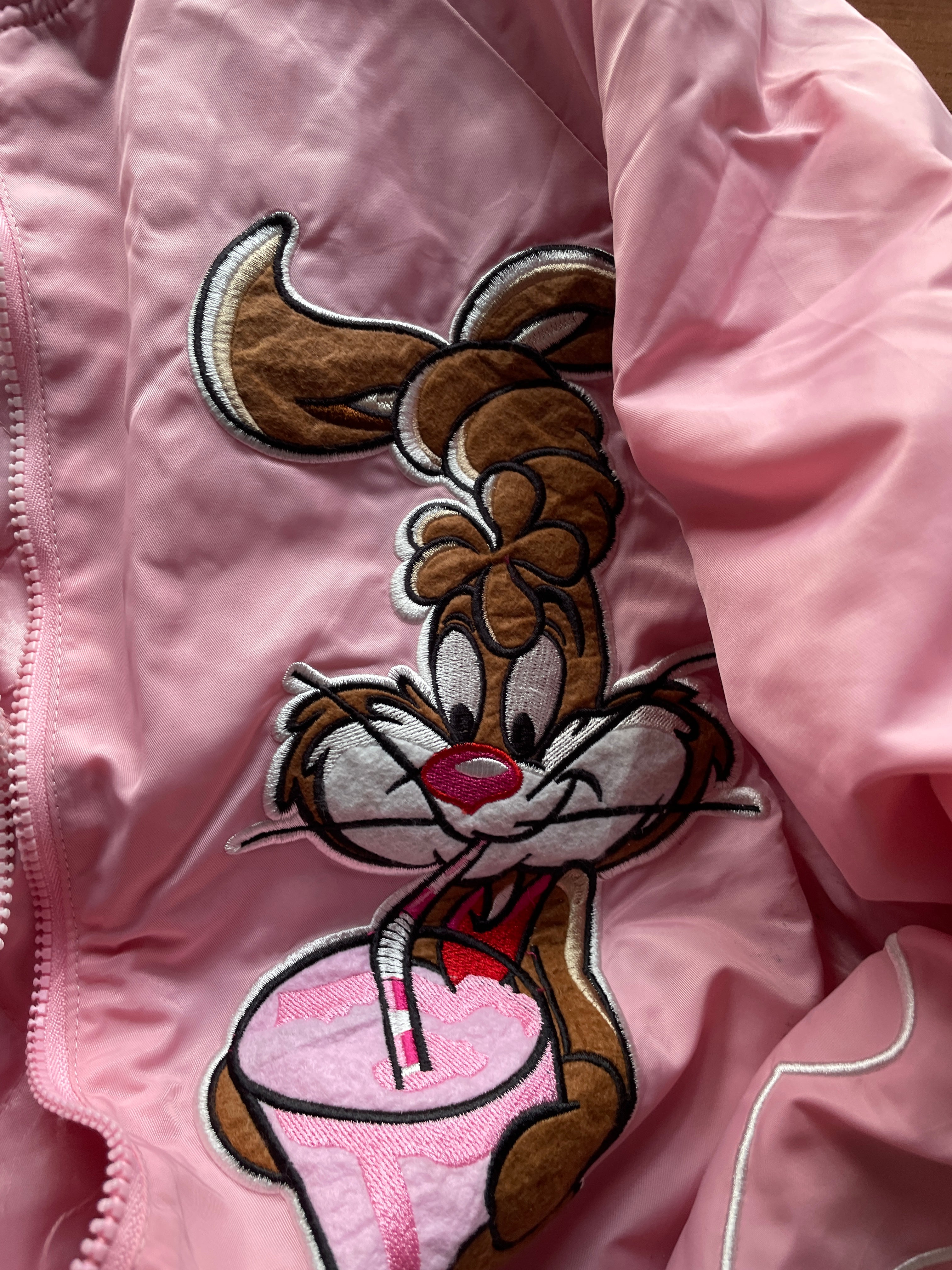 vintage-style Nesquik bomber