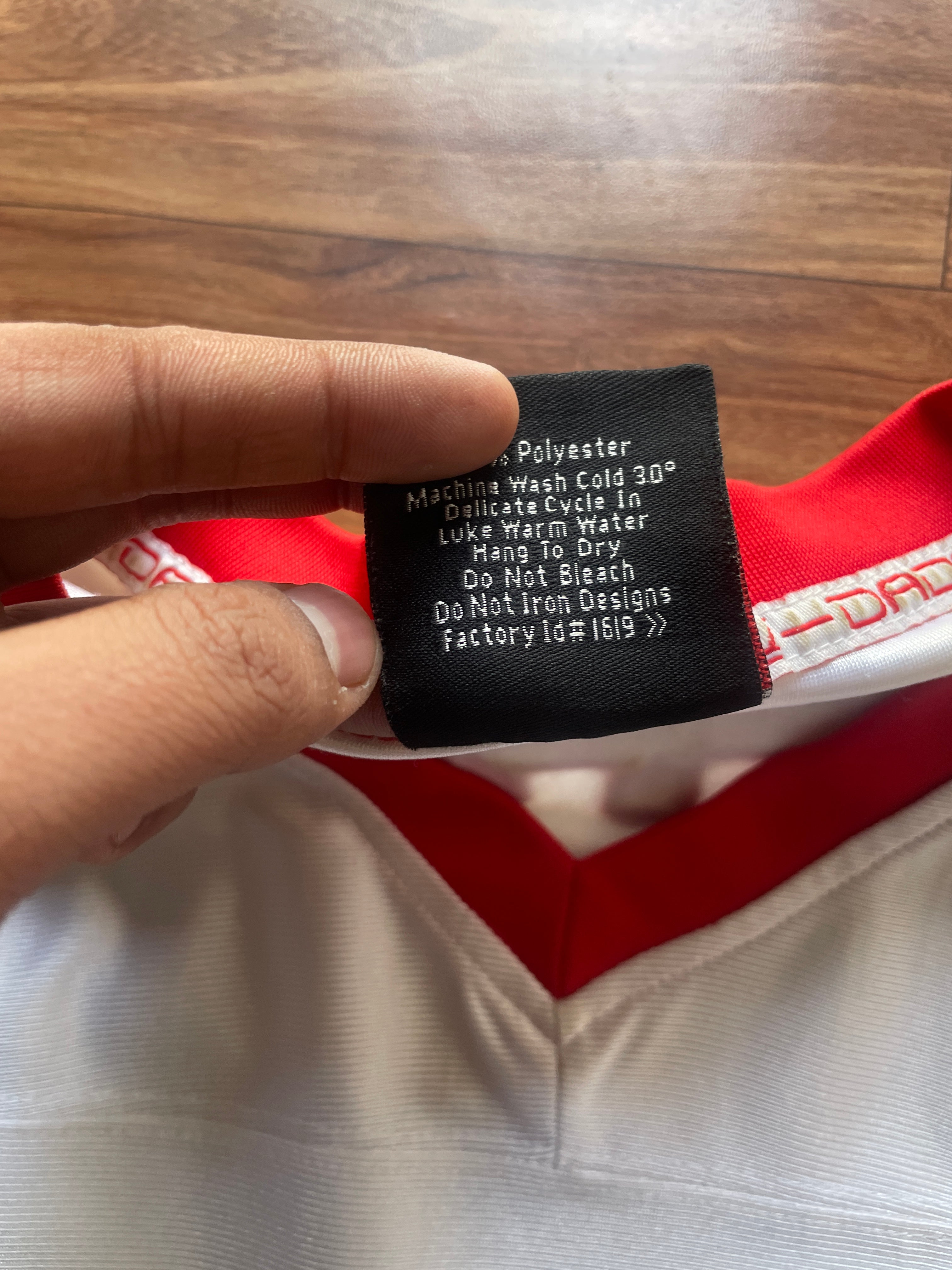vintage Y2K DADA Supreme football jersey