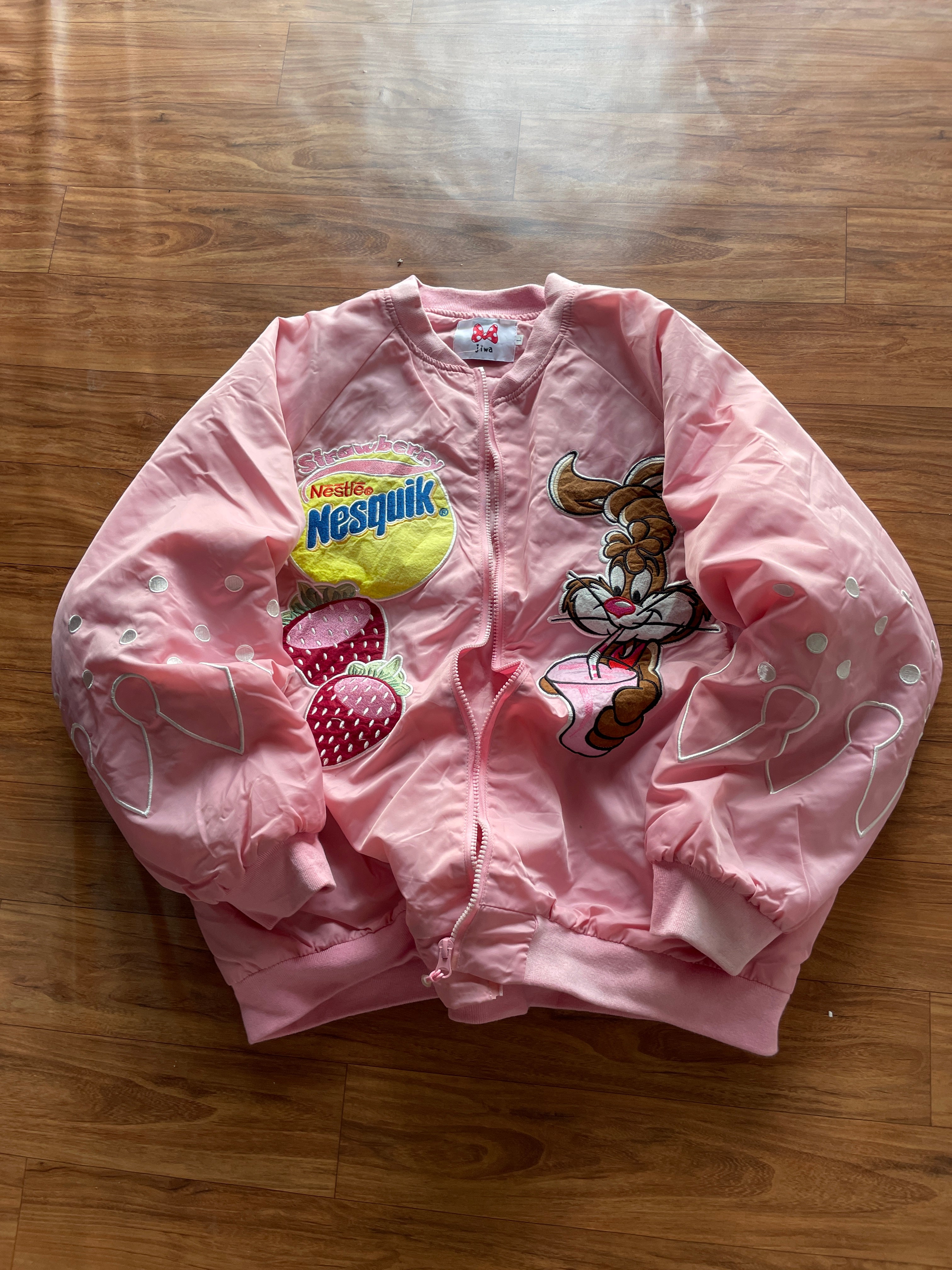 vintage-style Nesquik bomber