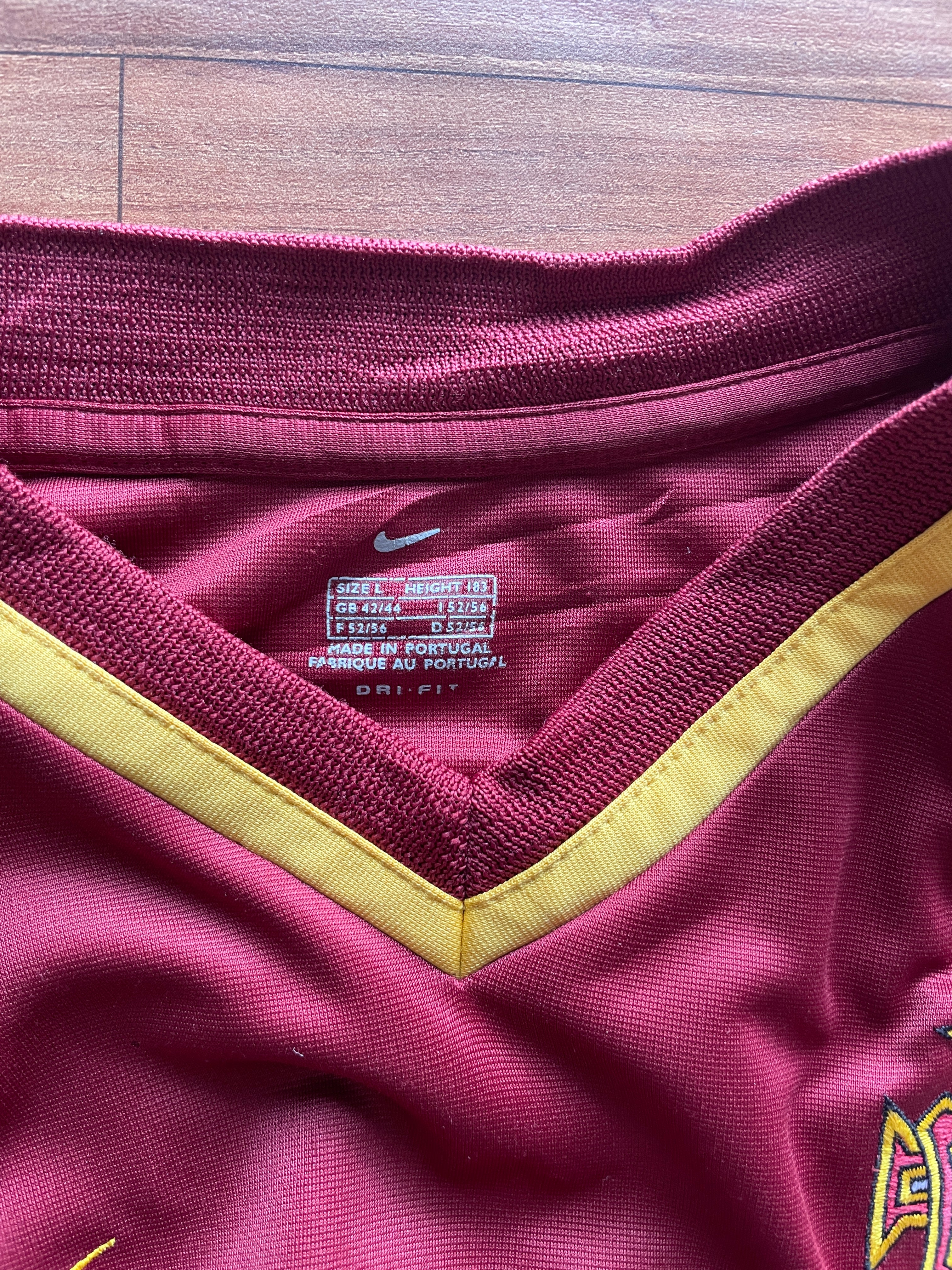 Portugal 2000-2002 home Figo jersey