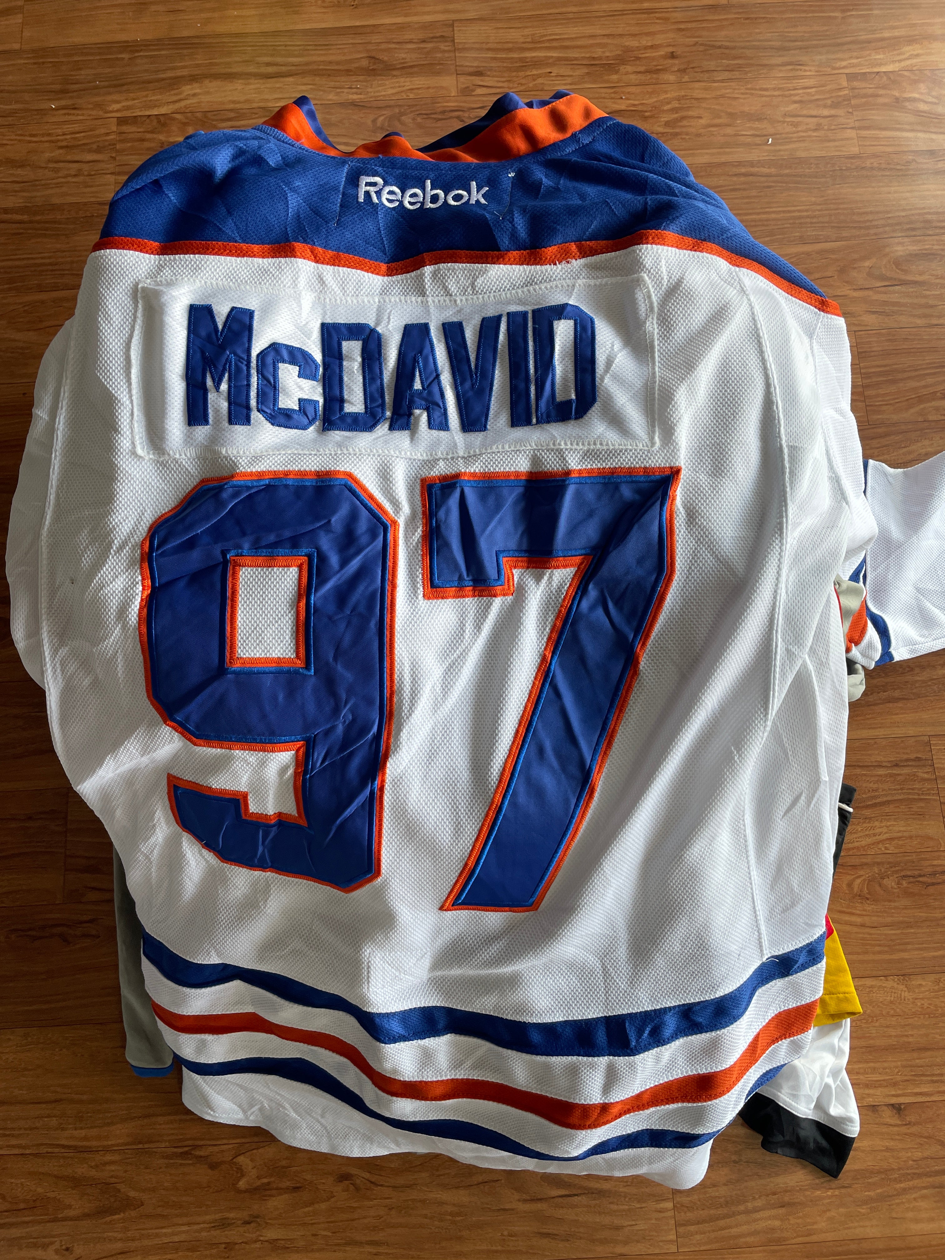 Reebok nhl jersey