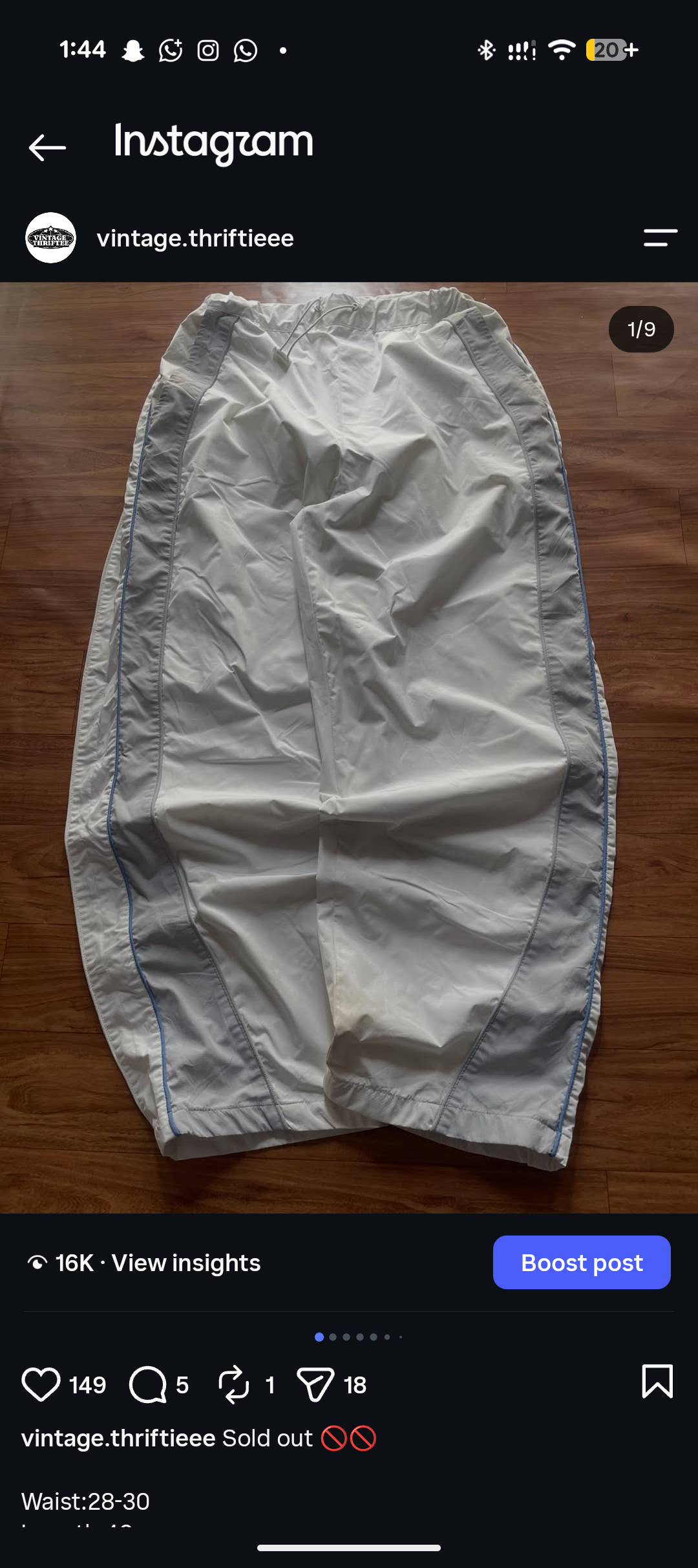Bershka trackpant
