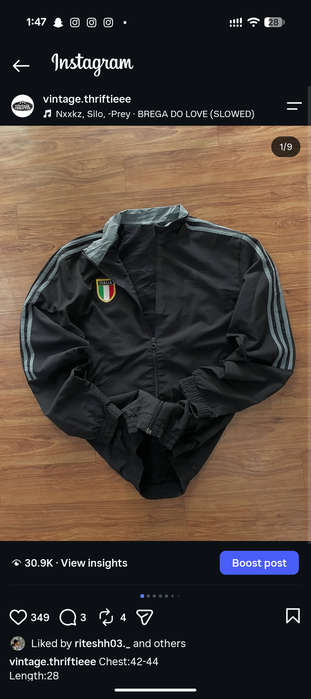 Italy jacket