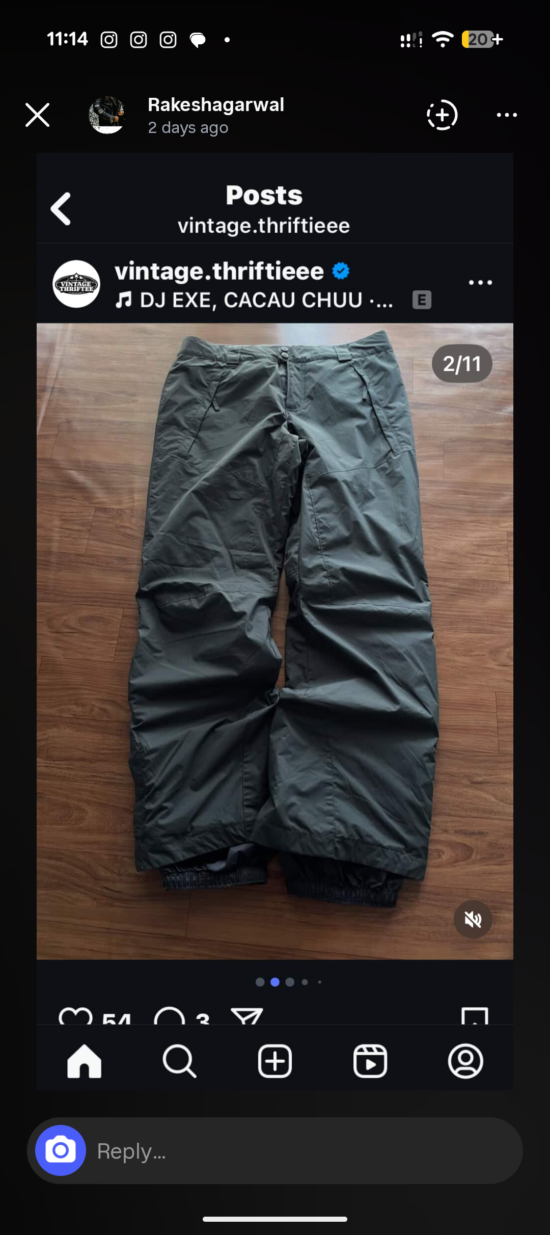 Trekking pant