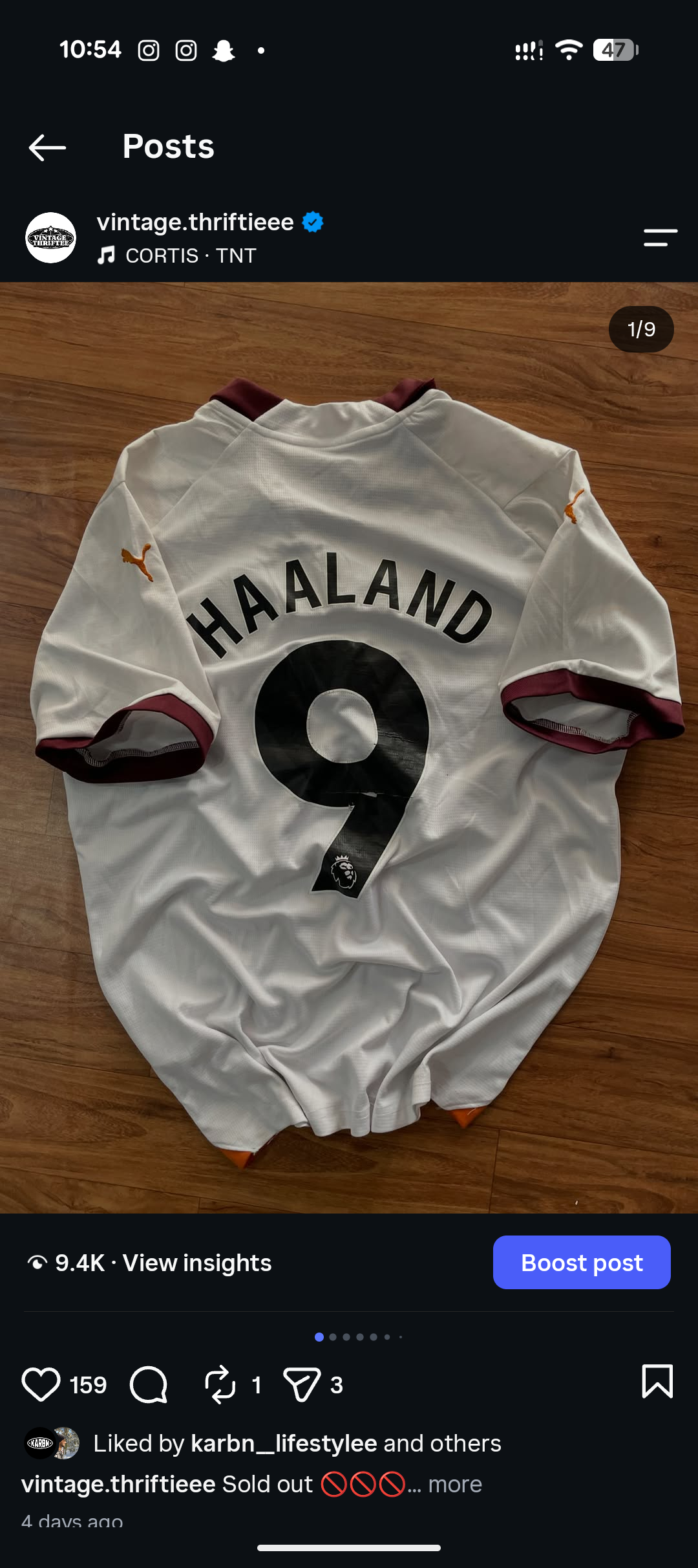 Haaland jersey