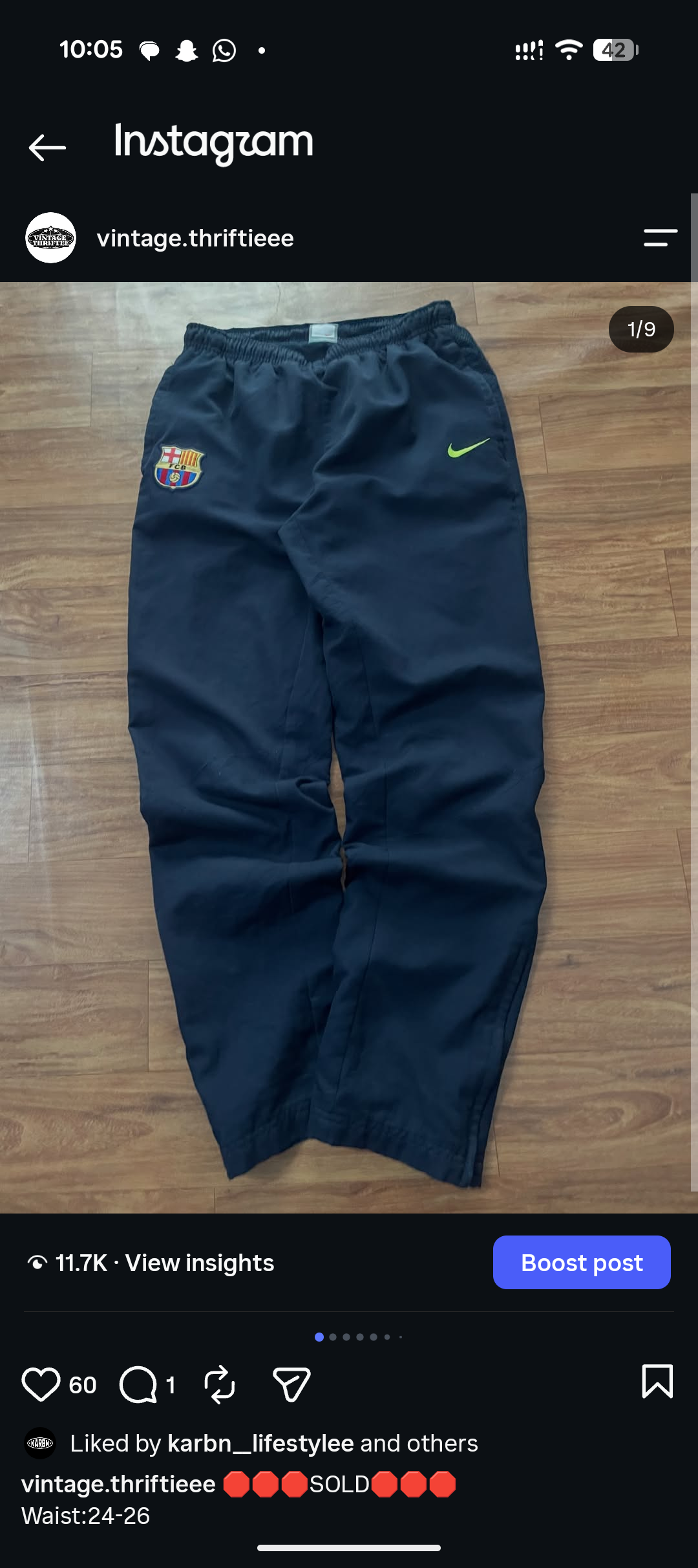 Barca track
