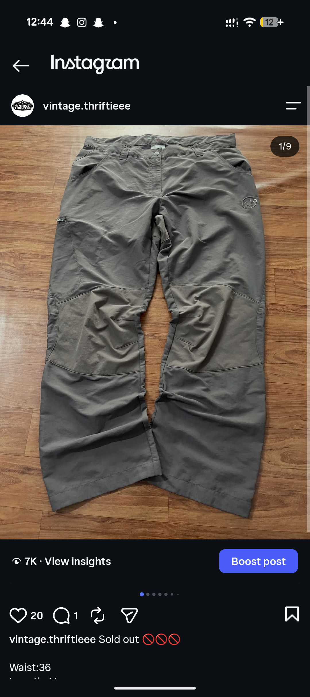 Mamutt trackpant