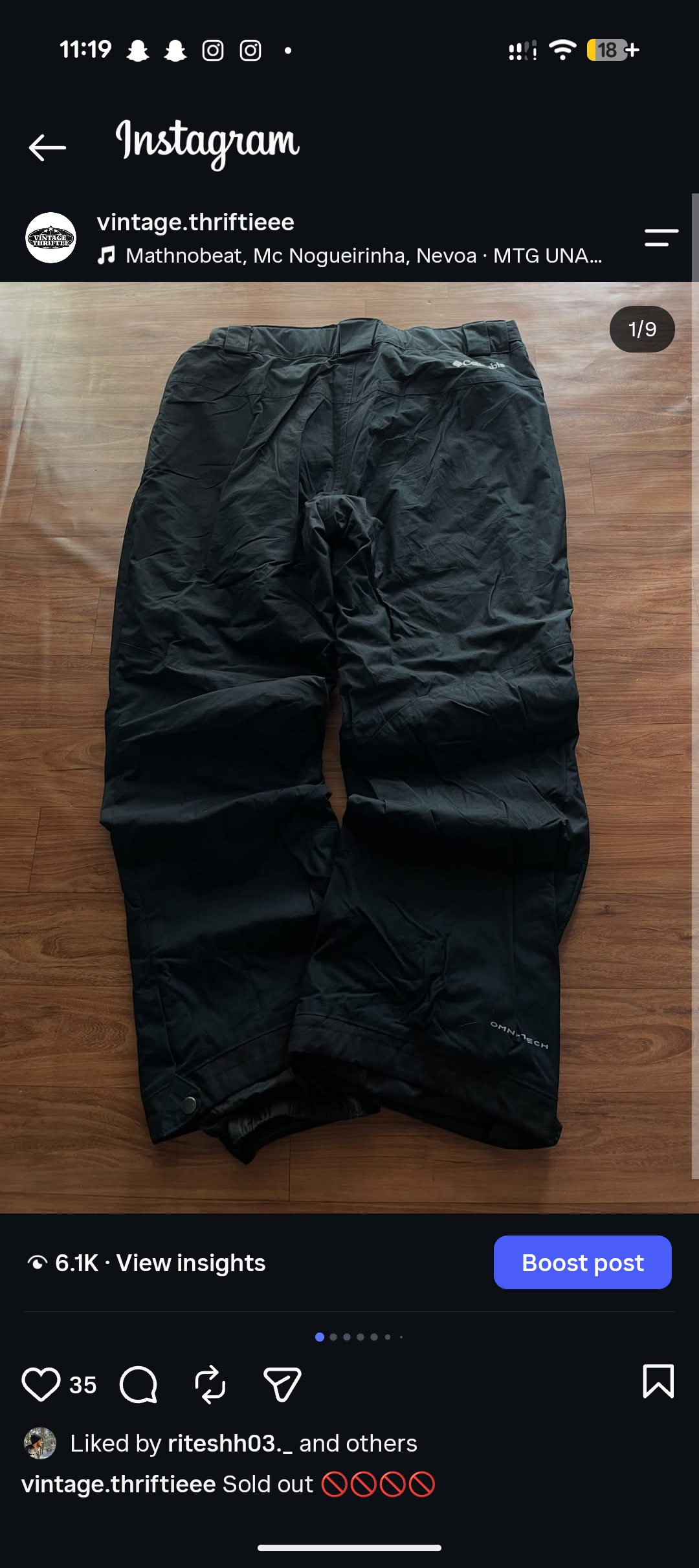 Columbia trekking