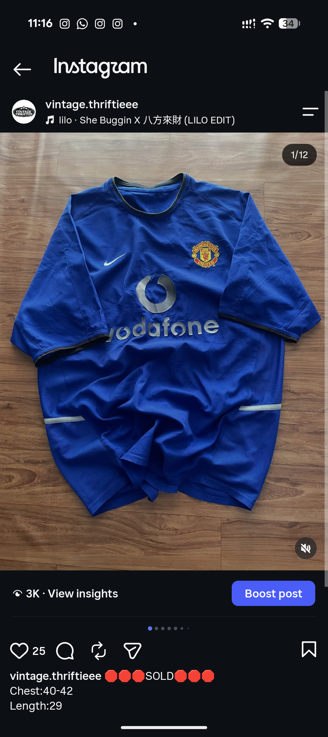 Pack of 3 jerseys