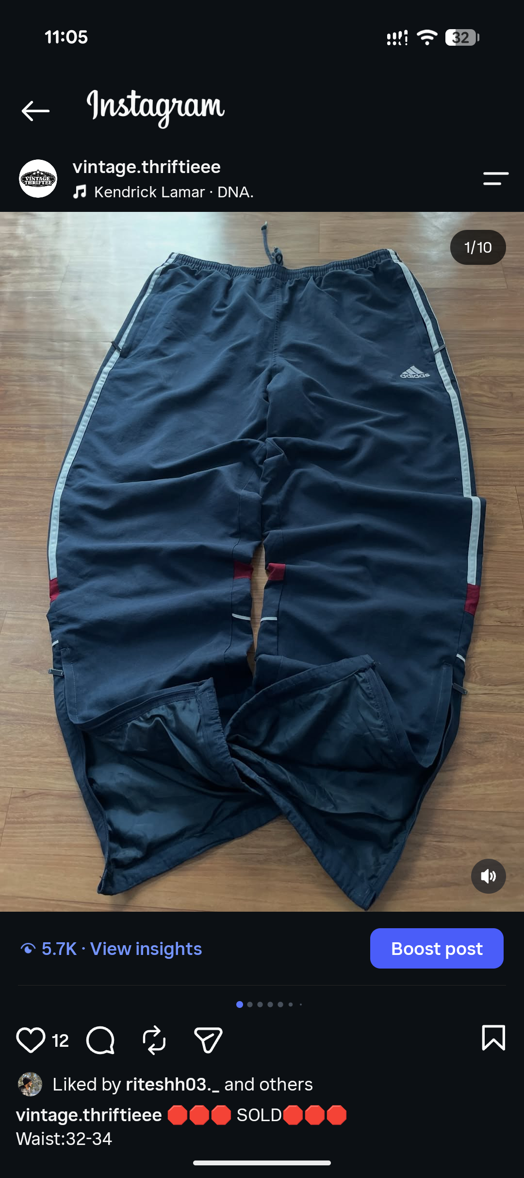 Adidas track1