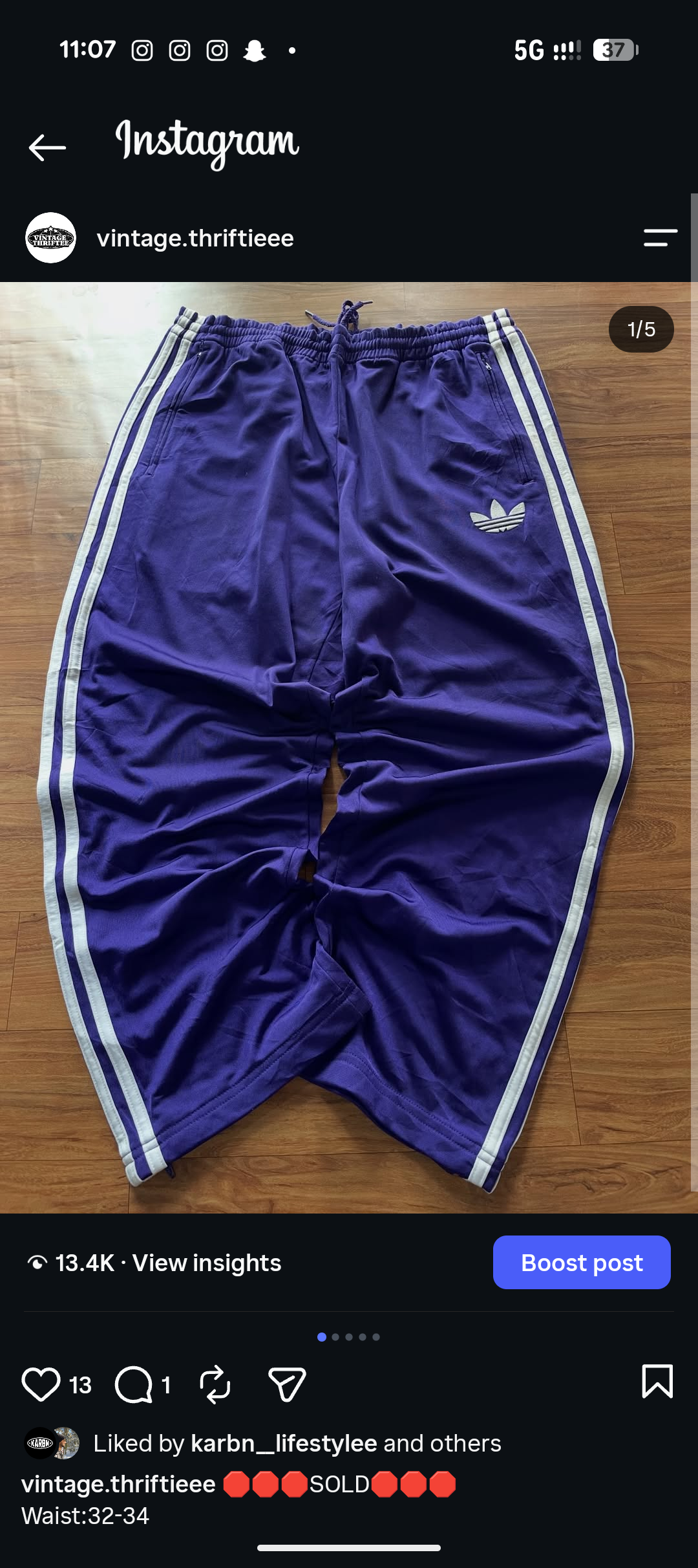 Purple track