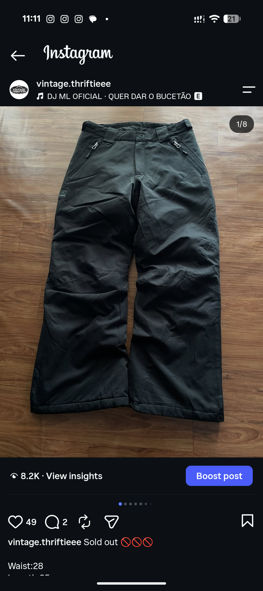 McKinley tracking pant