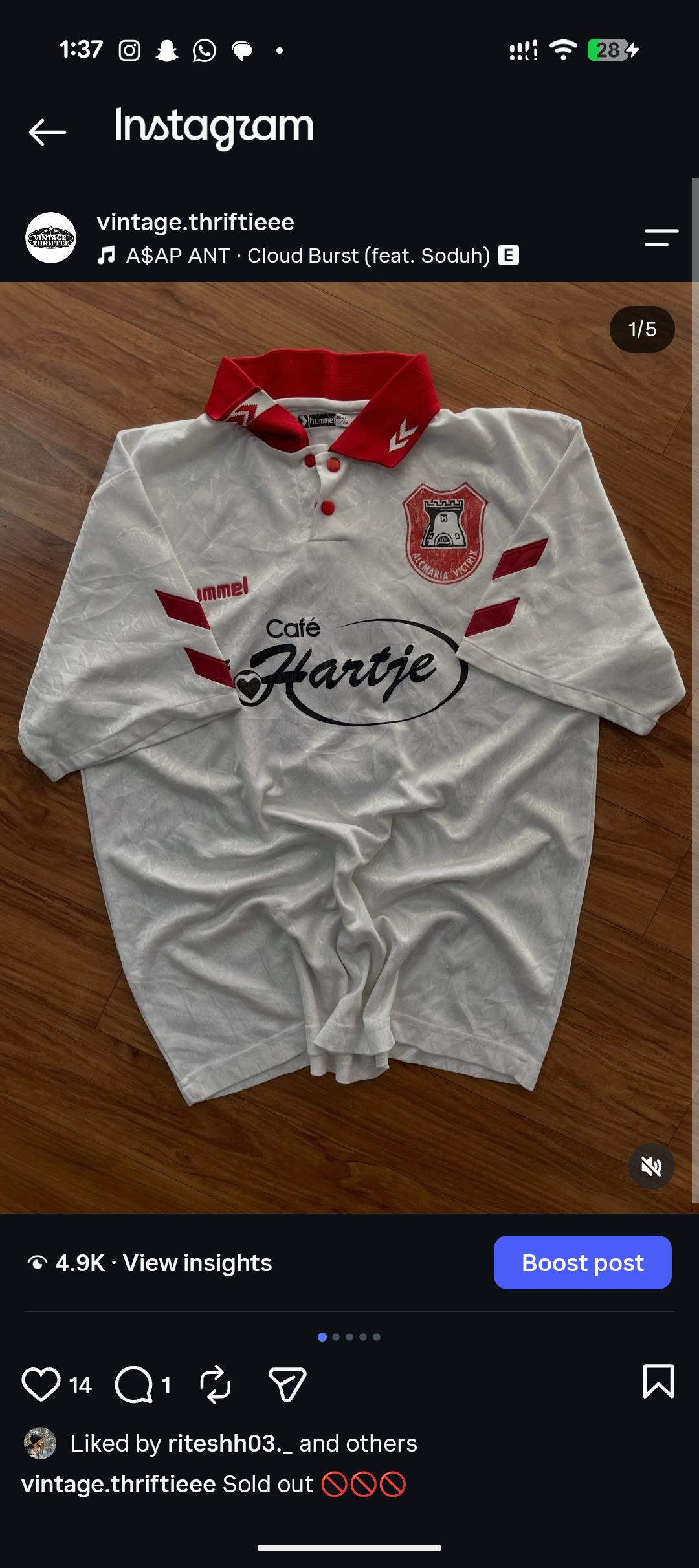 Vintageee jersey