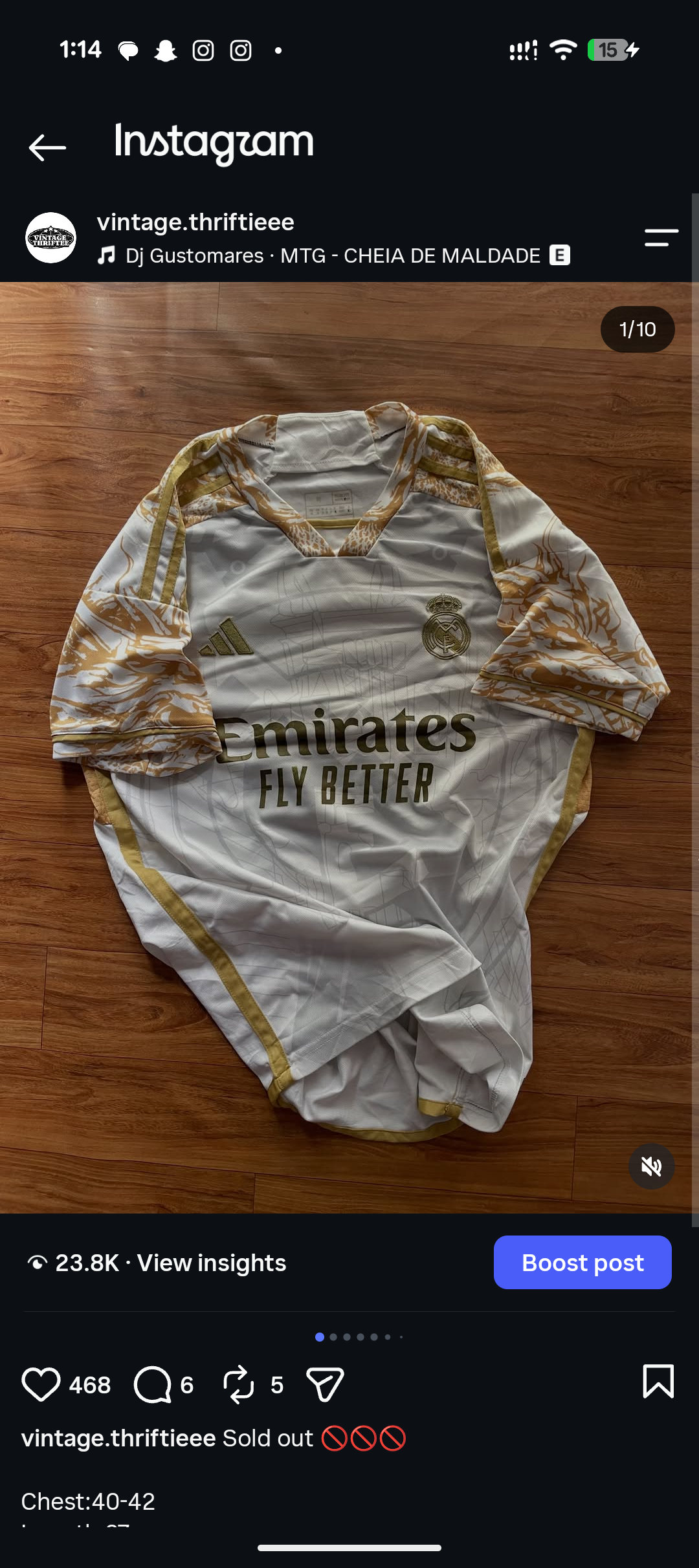 Real madrid golden
