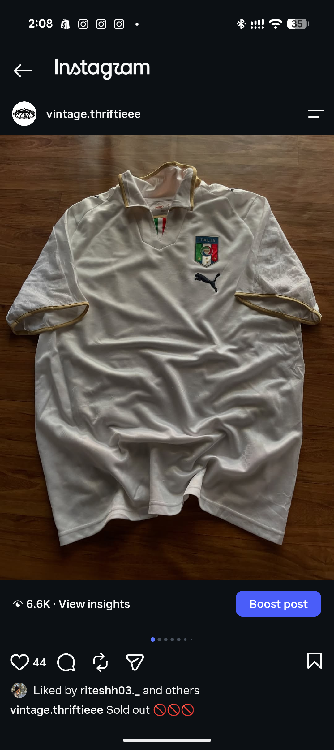 Italy golden