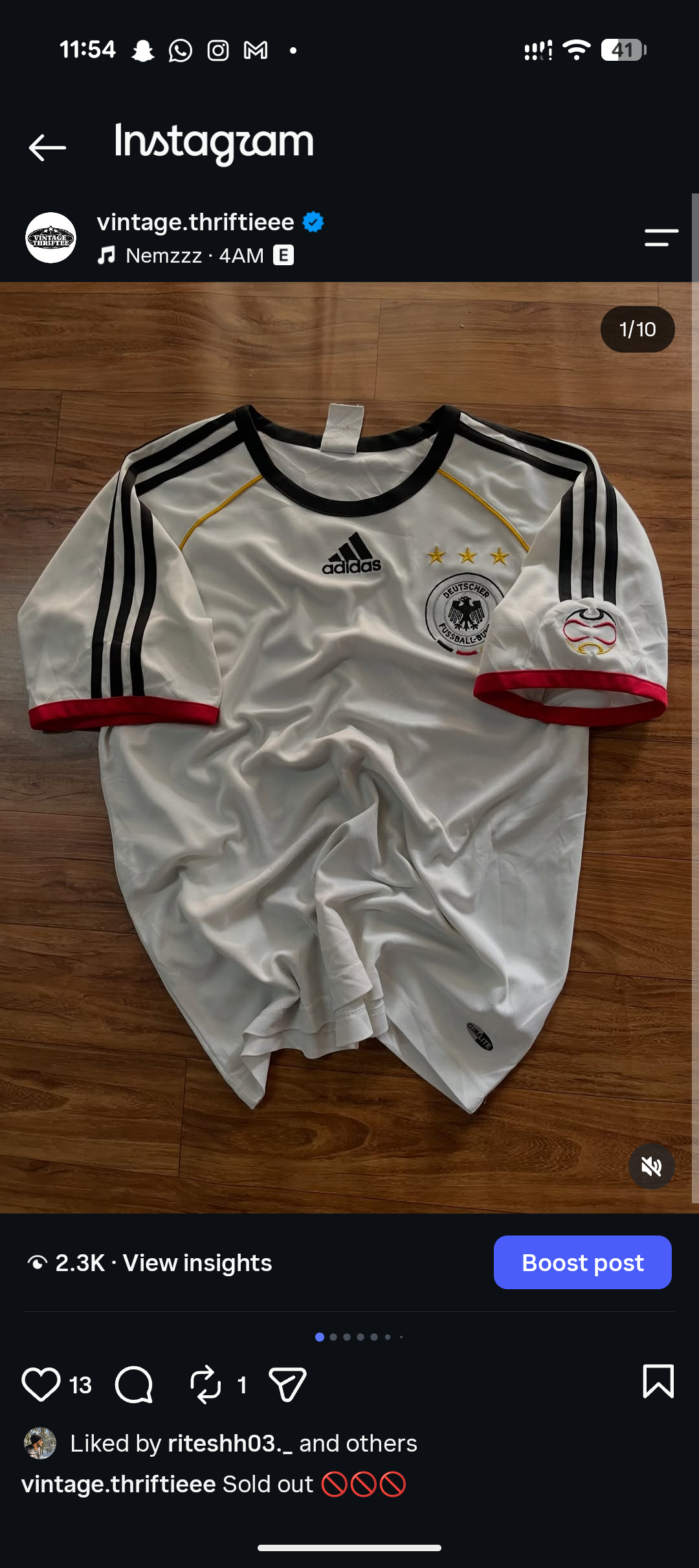 Pack of 2 jerseys