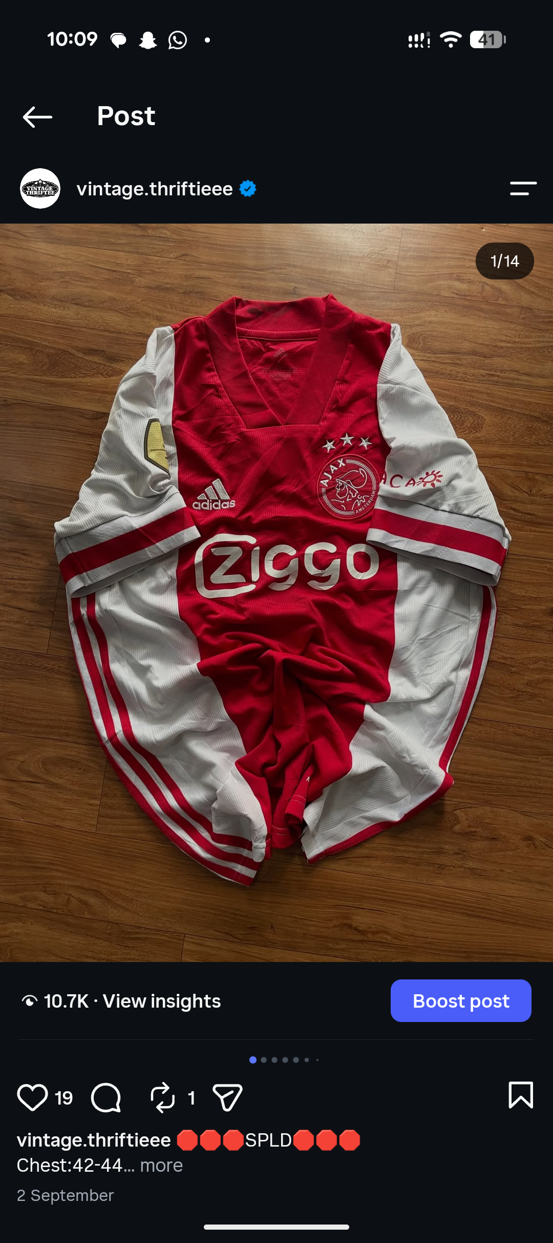 Ajax jersey