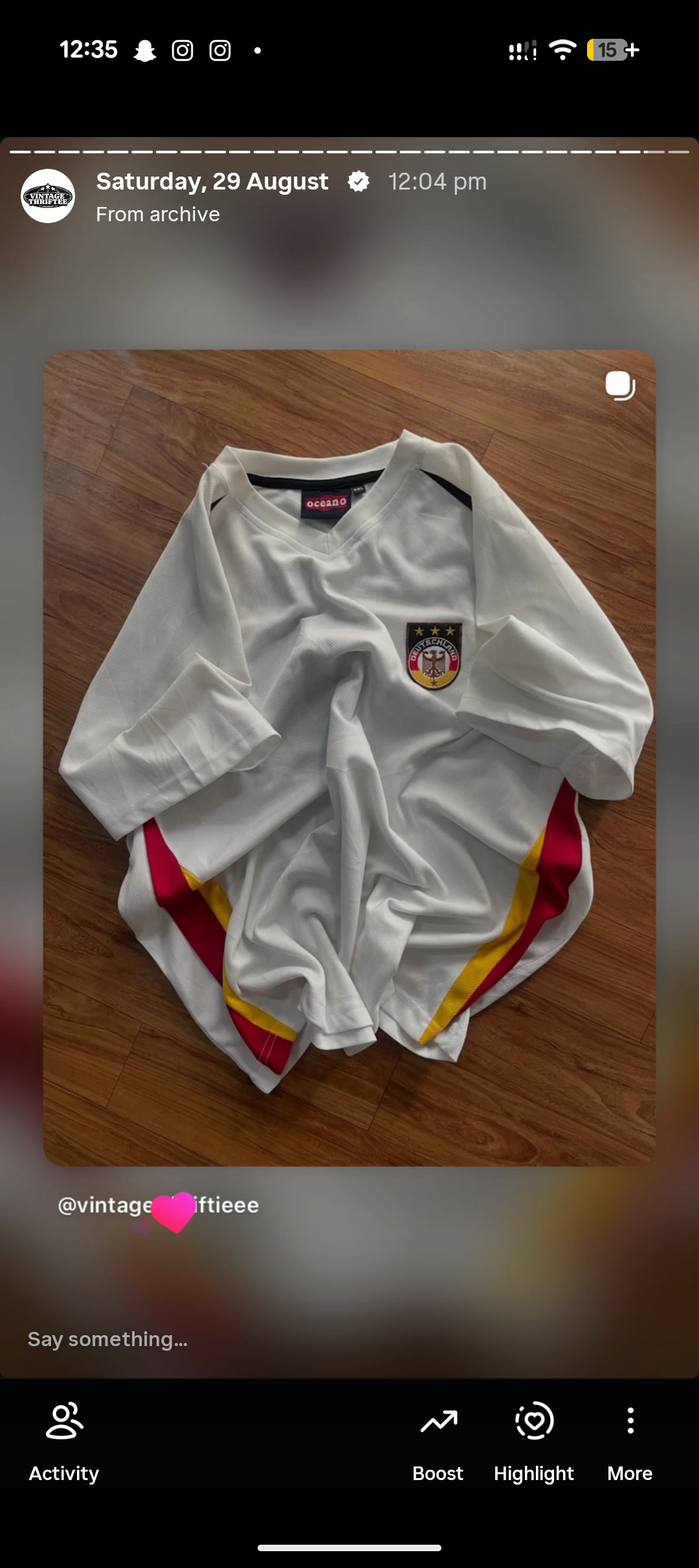 German jersey
