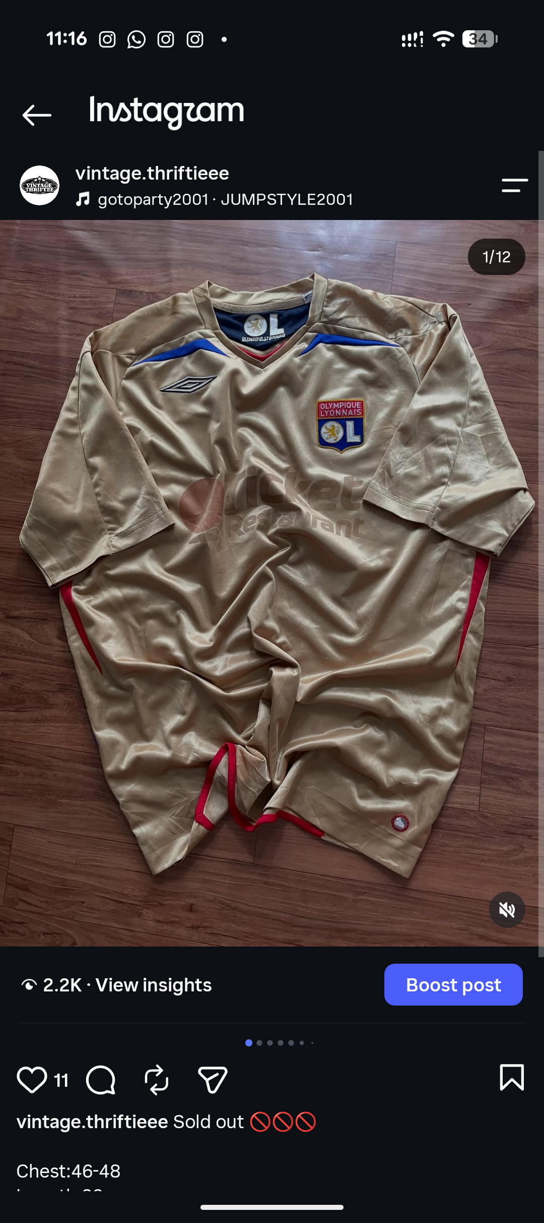 Pack of 3 jerseys