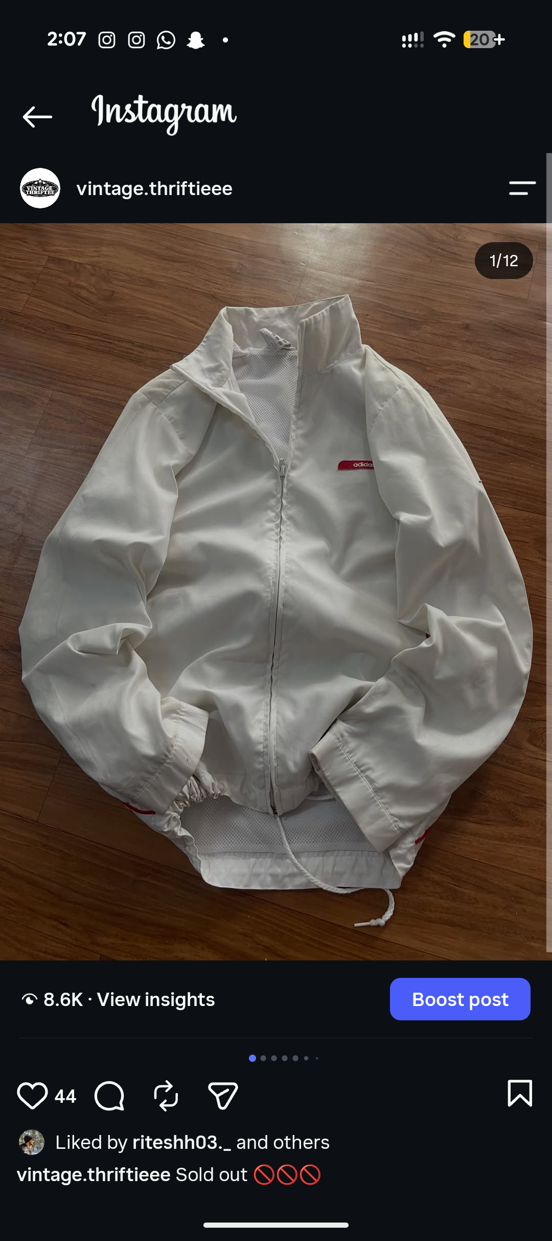 Track and jacket
