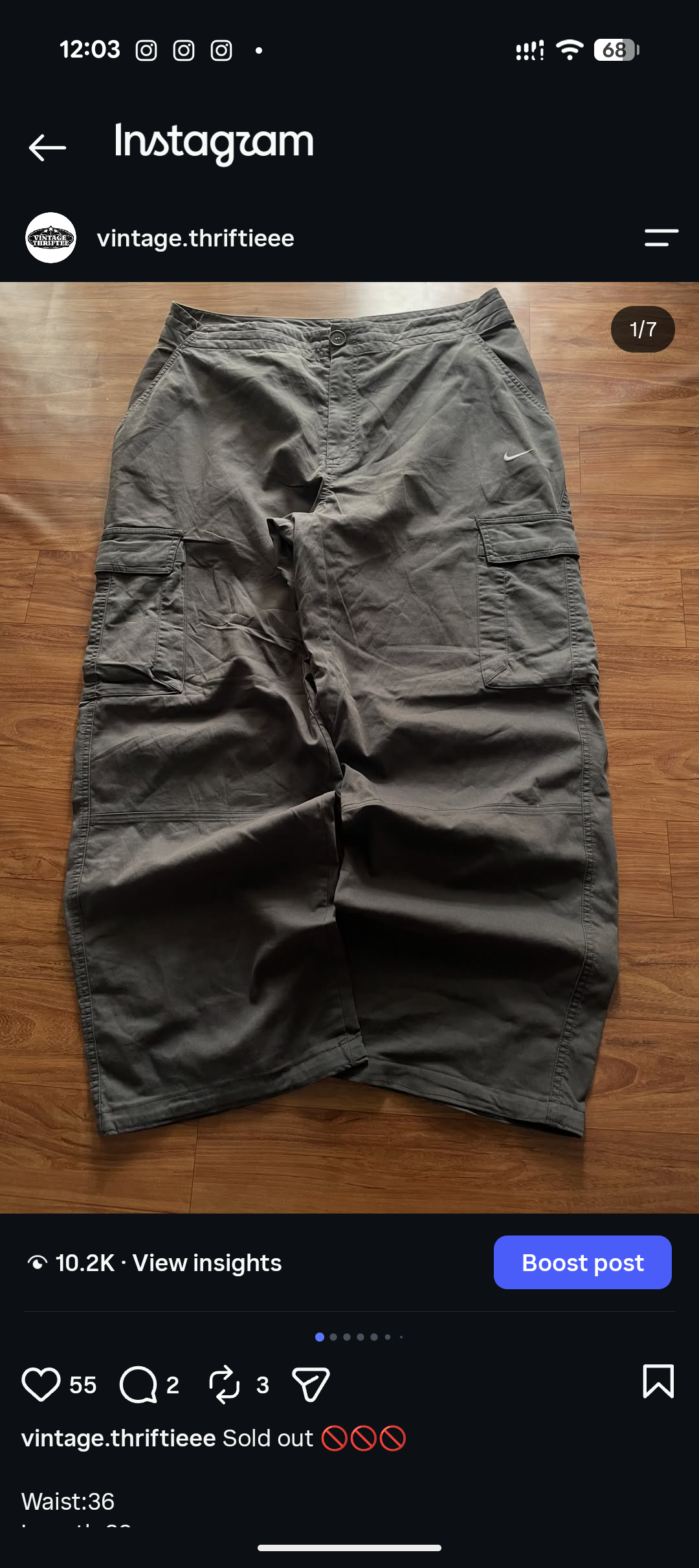 Cargo track