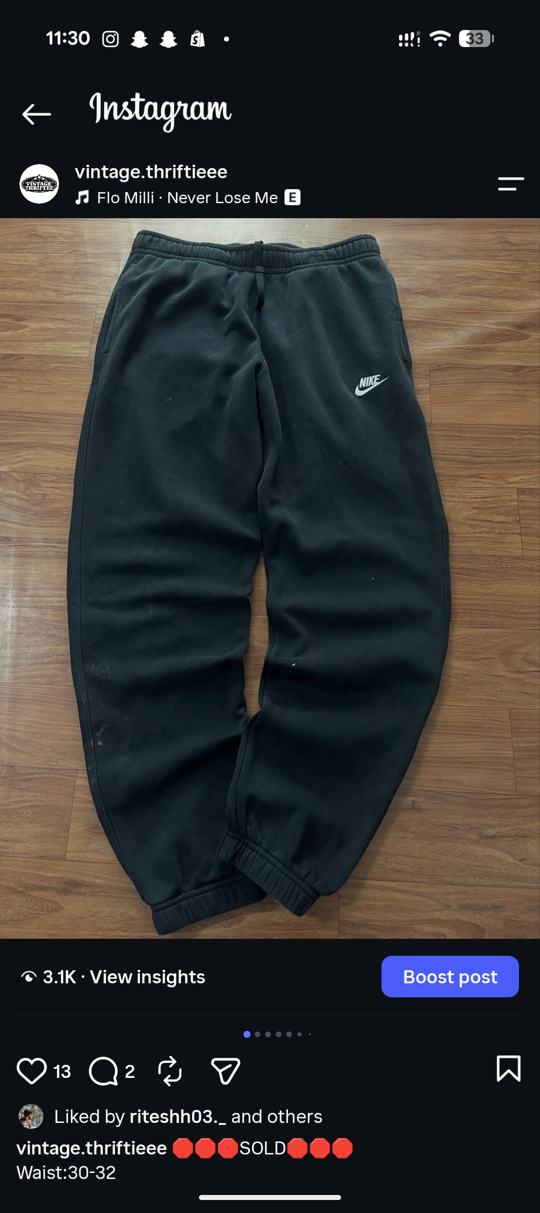 Fleece track