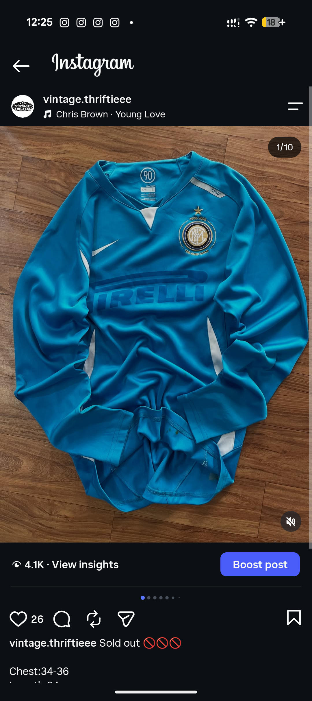Inter full sleeves