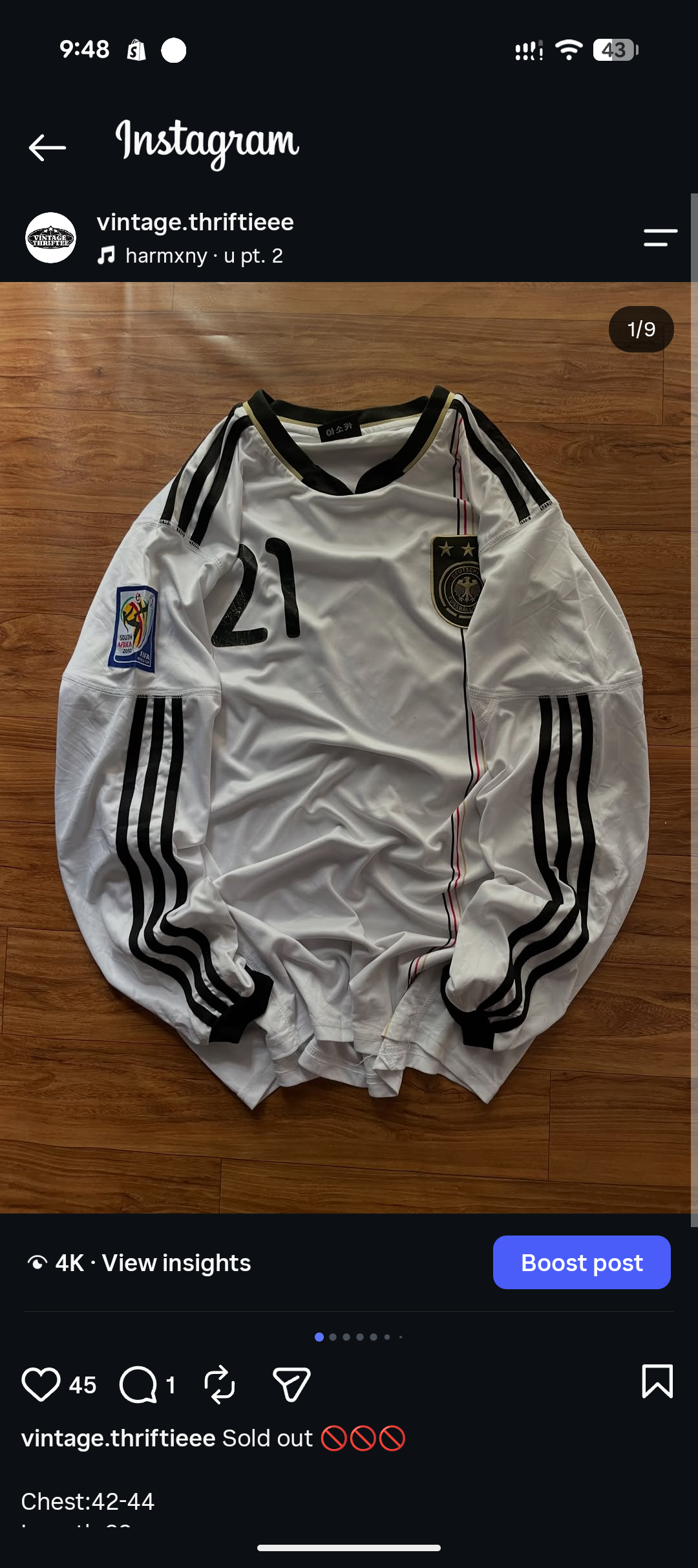 Germany full sleeves