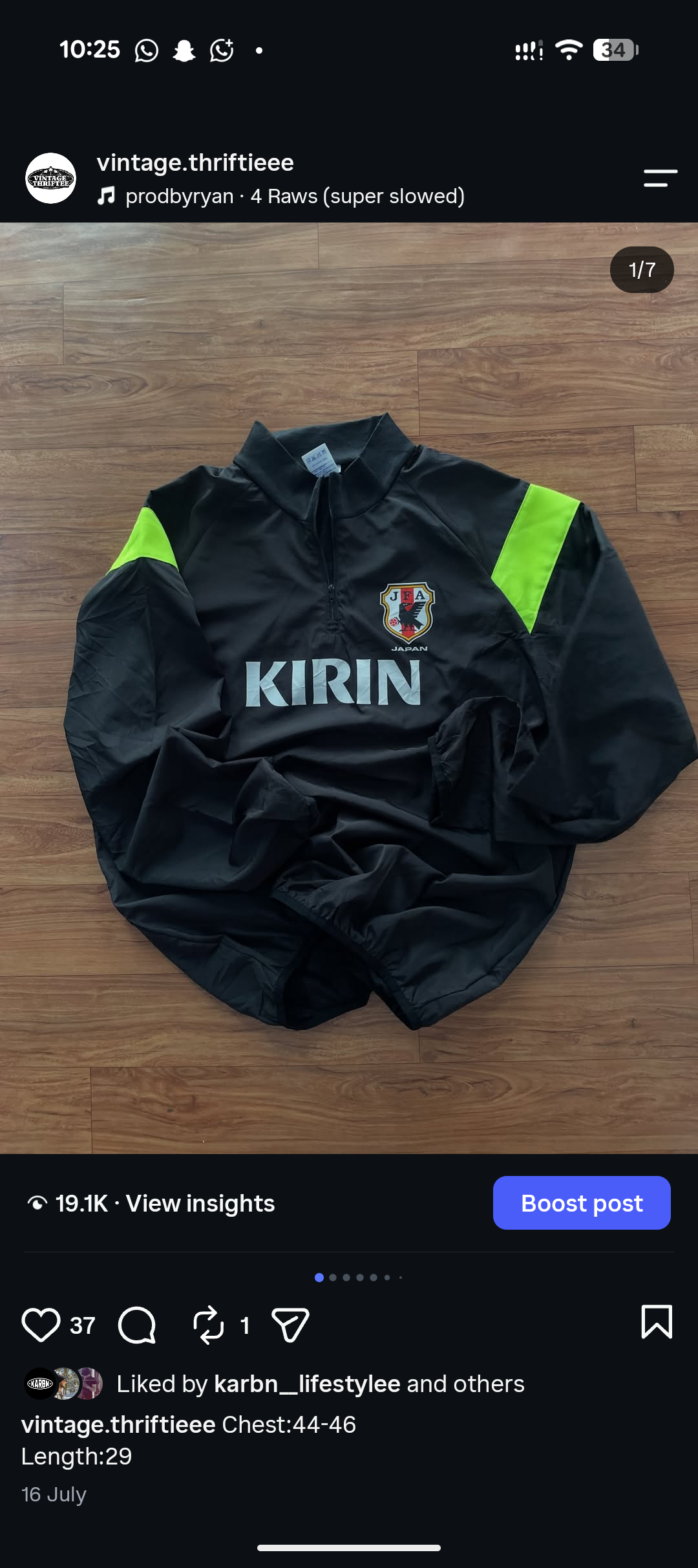 Japan kirin jersey
