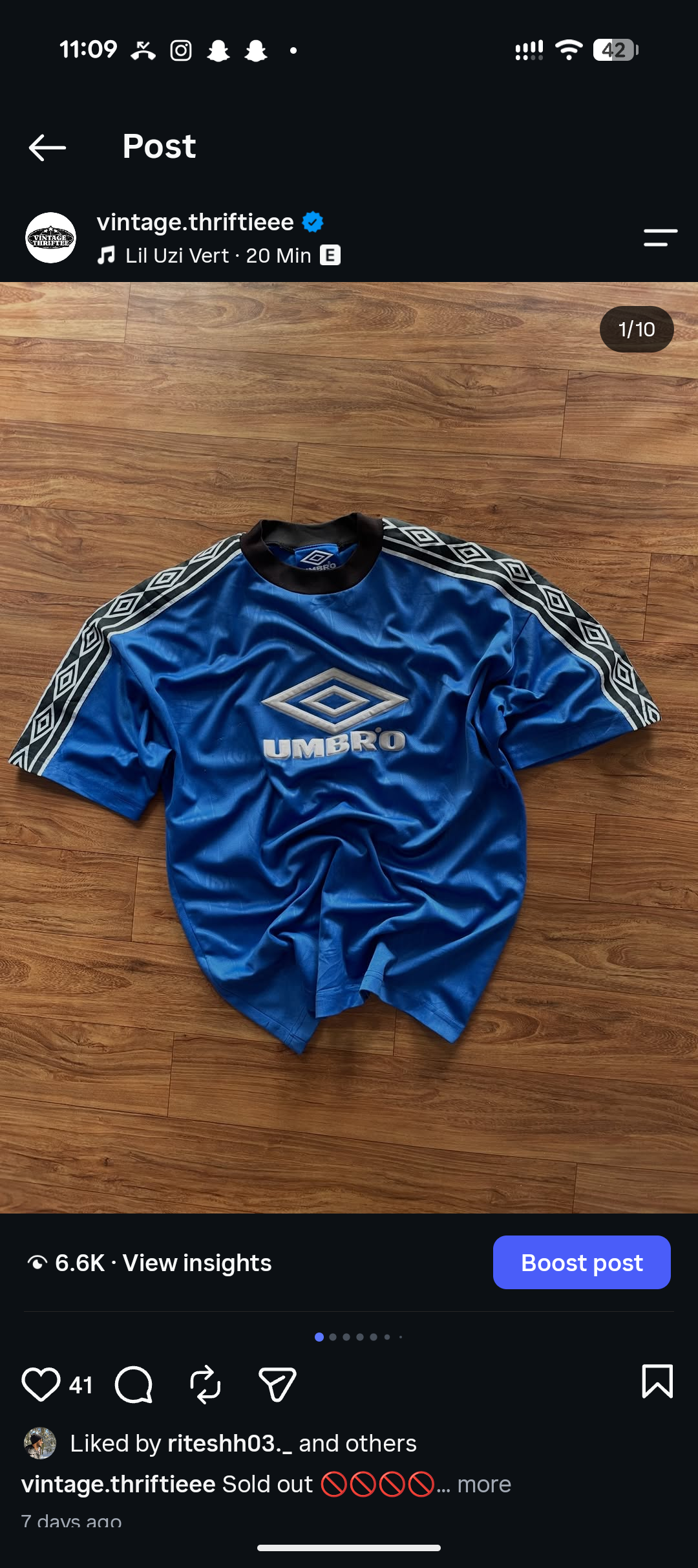 Umbro vintage