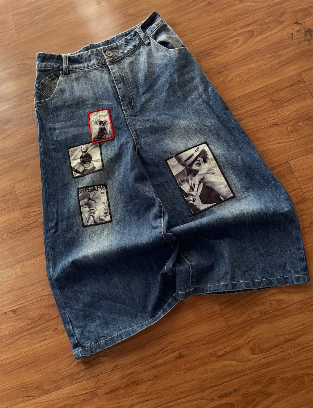 Printed jort